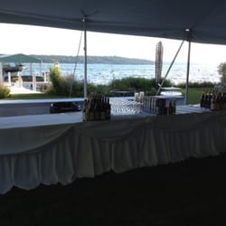 Francine's Cuisine - View of the setup before the party started
