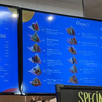 Arepa Venezuelan Kitchen - Bellevue - Menu as of 11/23 - Empanadas Near Me - Bellevue, Washington