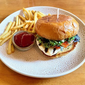 The Fishery - Halibut Sandwich w/ Fries - Seafood Markets Near Me - San Diego, California The Fishery - Halibut Sandwich w/ Fries - Seafood Markets Near Me - San Diego, California