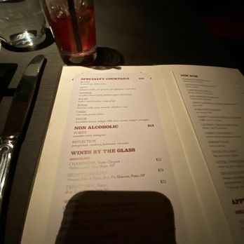 Buddakan - Mock tail menu - Chinese Near Me - New York, New York