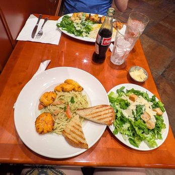Panini Kabob Grill - Pesto pasta with chicken, side of ceasar salad, and chicken kabob platter - Middle Eastern Near Me - Escondido, California Panini Kabob Grill - Pesto pasta with chicken, side of ceasar salad, and chicken kabob platter - Middle Eastern Near Me - Escondido, California
