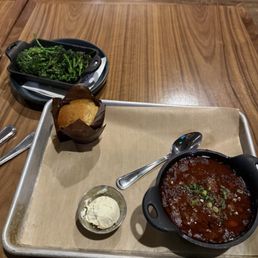 chili and broccolini chili and broccolini