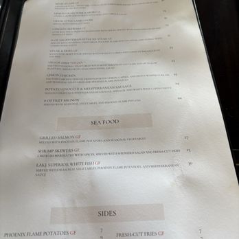 Phoenix Flame - Menu 3 - Latin American Near Me - Rolling Meadows, Illinois