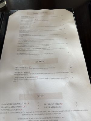 Menu photo 2 Phoenix Flame Rolling Meadows, IL