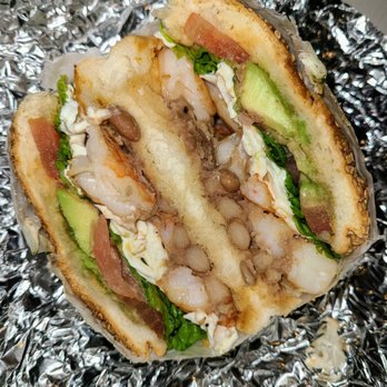 Tacos Y Jugos Genesis - Shrimp (camaron) cemita - Mexican Near Me - Elmhurst, New York Tacos Y Jugos Genesis - Shrimp (camaron) cemita - Mexican Near Me - Elmhurst, New York