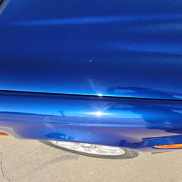 A closer look. Photos never do justice, but looks factory perfect to me.