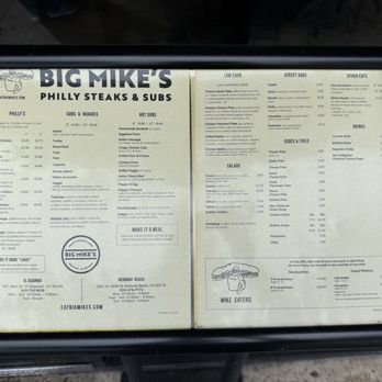 Big Mike's - El Segundo - Menu - Sandwiches Near Me - El Segundo, California