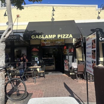 Gaslamp Pizza - Outside the restaurant - Pizza Near Me - San Diego, California