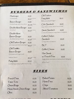 Menu photo 5 Cornerstone Cafe Gainesville, TX