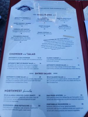 Menu photo 4 Anthony's at Spokane Falls Spokane, WA