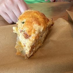Cocoa Cabana - Ham and Cheese Scone.