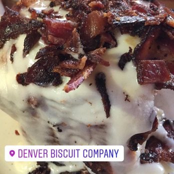 Denver Biscuit Co. - Broadway - Bacon Cinnamon roll - Breakfast & Brunch Near Me - Denver, Colorado Denver Biscuit Co. - Broadway - Bacon Cinnamon roll - Breakfast & Brunch Near Me - Denver, Colorado