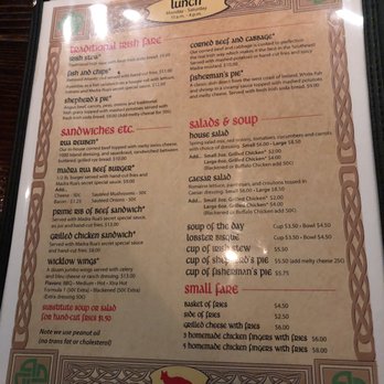 Madra Rua Irish Pub - Lunch menu - Irish Near Me - Summerville, South Carolina Madra Rua Irish Pub - Lunch menu - Irish Near Me - Summerville, South Carolina