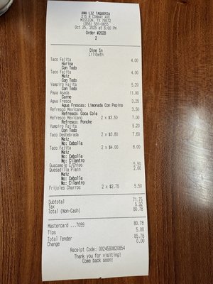 Ana Liz Taqueria by null