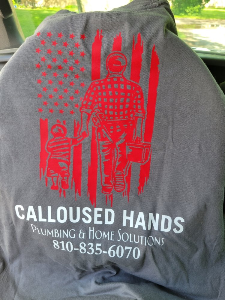 Slide of Calloused Hands Water Treatment & Plumbing Service