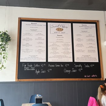 Sweet Addie’s - a menu on the wall - Breakfast & Brunch Near Me - Staunton, Virginia Sweet Addie’s - a menu on the wall - Breakfast & Brunch Near Me - Staunton, Virginia