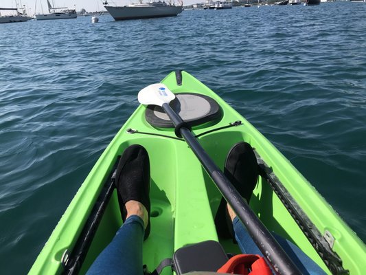 Urban Kayaks on the Lakefront by null