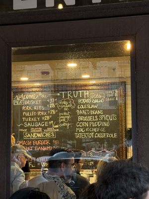 Menu photo 1 Truth BBQ Houston, TX
