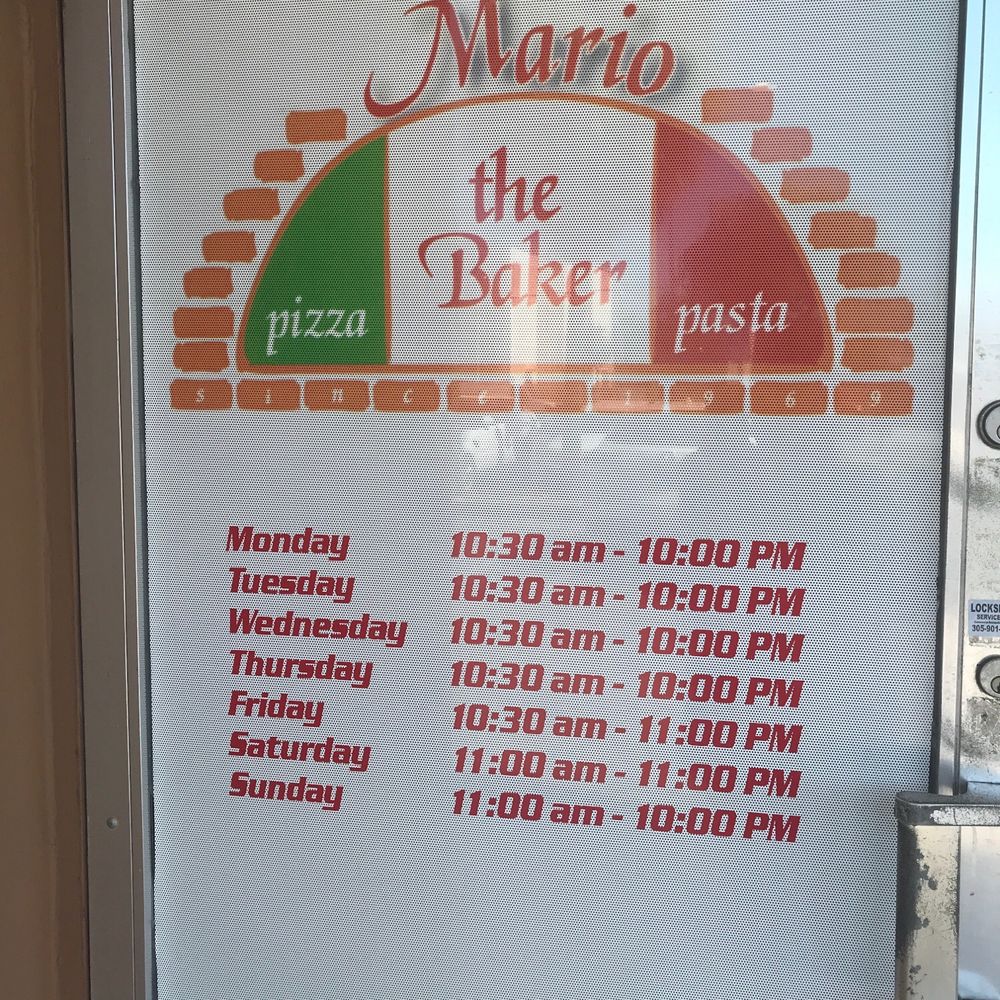 Mario The Baker - Pizza Near Me - Aventura, Florida Mario The Baker - Pizza Near Me - Aventura, Florida