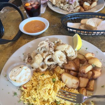 Picaro - Fried Calamari Combination Plate Sangria - Spanish Near Me - San Francisco, California