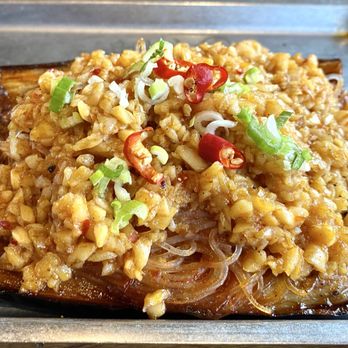 Miss Qu Barbecue & Restaurant - Eggplant with Garlic Vermicelli - Chinese Near Me - Markham, Ontario