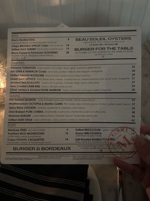 Menu photo 5 Marlowe San Francisco, CA Menu photo 5 Marlowe San Francisco, CA