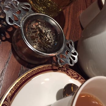 Veranda - Tea strainer at high tea. - Breakfast & Brunch Near Me - Las Vegas, Nevada Veranda - Tea strainer at high tea. - Breakfast & Brunch Near Me - Las Vegas, Nevada