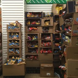 Dollar Tree - Boxed snacks. Snyder's Pretzels, Bugles, popcorn.