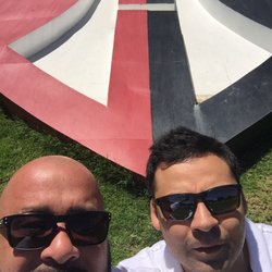 Club Atlas Colomos - Cousin Chris and I with a Atlas selfie
