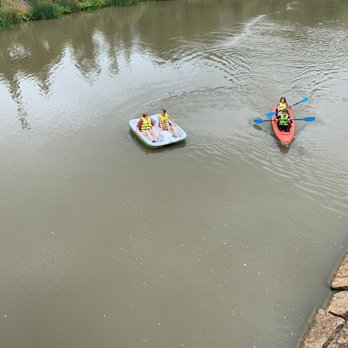 Gathering Place - Paddle boats and kayaks - Parks Near Me - Tulsa, Oklahoma