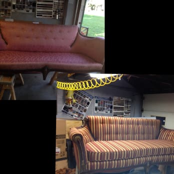 The Upholstery Shop - Sofa before and after. - Furniture Reupholstery Near Me - Budd Lake, New Jersey The Upholstery Shop - Sofa before and after. - Furniture Reupholstery Near Me - Budd Lake, New Jersey