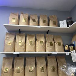 Rao's Coffee Roasting - Coffee selections.