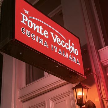 Ponte Vecchio - Sign - Italian Near Me - Amsterdam, New Hampshire