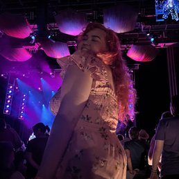 a woman in a dress a woman in a dress