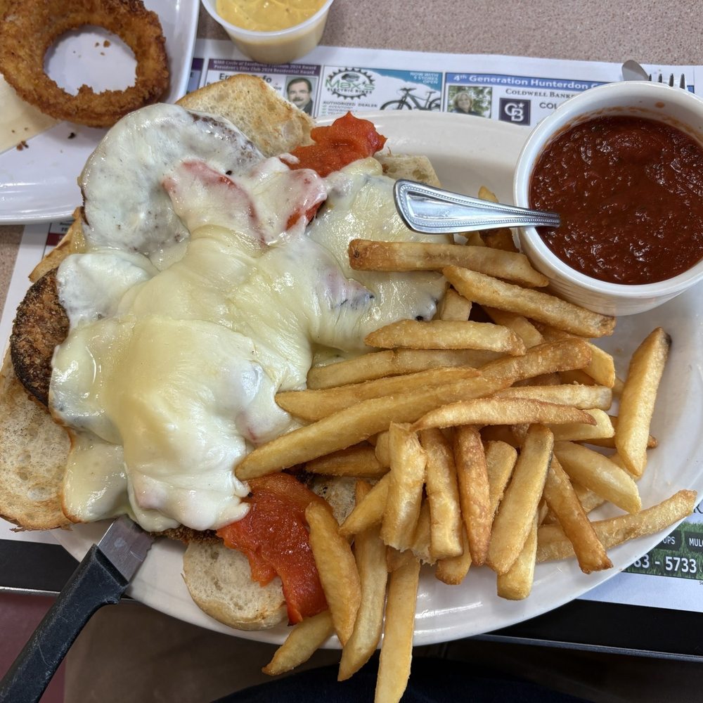 Spinning Wheel Diner - 2. The Incredible Eggplant Sandwich - Diners Near Me - Whitehouse Station, New Jersey