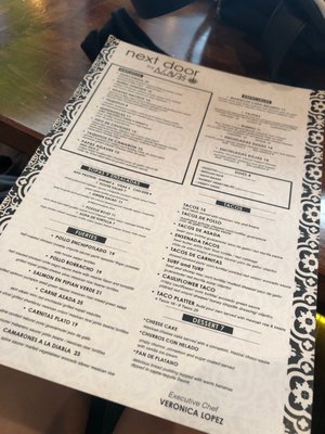Menu photo 2 Next Door Long Beach, CA Menu photo 2 Next Door Long Beach, CA