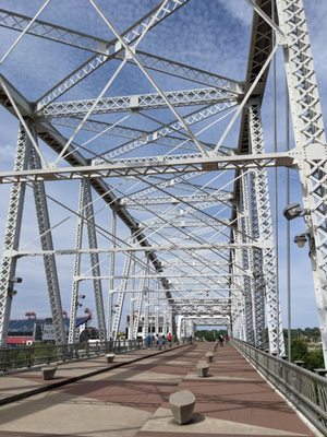 John Seigenthaler Pedestrian Bridge by null
