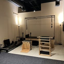 The Studio - Our private training area is available for customized Pilates & Personal training sessions with any of our instructors.
