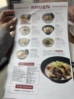 Menu photo 1 Tora Ramen Boston, MA Menu photo 1 Tora Ramen Boston, MA