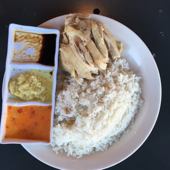 Savoy Kitchen - Hainan Chicken. Good. Consistent. Chicken fat flavored rice - Asian Fusion Near Me - Alhambra, California