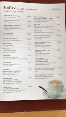 Menu photo 3 Café Gloriette Vienna, 9 Menu photo 3 Café Gloriette Vienna, 9