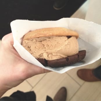 CREAM - White chocolate macadamia nut and double chocolate chip cookies with coffee ice cream. Heaven! - Desserts Near Me - Berkeley, California CREAM - White chocolate macadamia nut and double chocolate chip cookies with coffee ice cream. Heaven! - Desserts Near Me - Berkeley, California