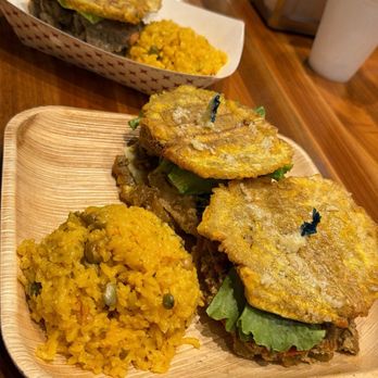 The Jibarito Stop - Chicken Jibarito (Full) - Puerto Rican Near Me - Chicago, Illinois