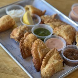 Makers & Finders - Empanada flight.