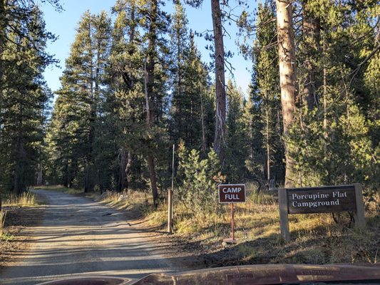 Porcupine Flat Campground by null