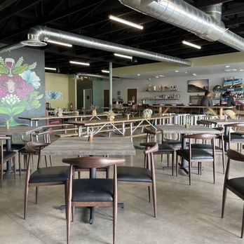 Vinya - Amazing open dining area that is calling my name for remote work! - Wine Bars Near Me - San Diego, California