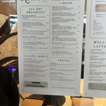 Retreat - menu - Cafes Near Me - Seattle, Washington