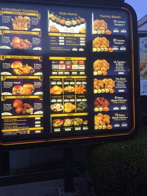 Menu photo 1 Golden Chick Harker Heights, TX