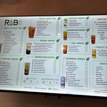 R&B Tea - Bubble Tea Near Me - La Mirada, California