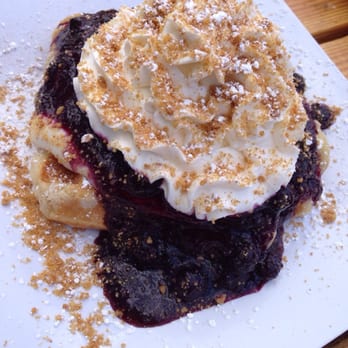 The Waffle Window - Blueberry cheesecake waffle! - Breakfast & Brunch Near Me - Portland, Oregon The Waffle Window - Blueberry cheesecake waffle! - Breakfast & Brunch Near Me - Portland, Oregon